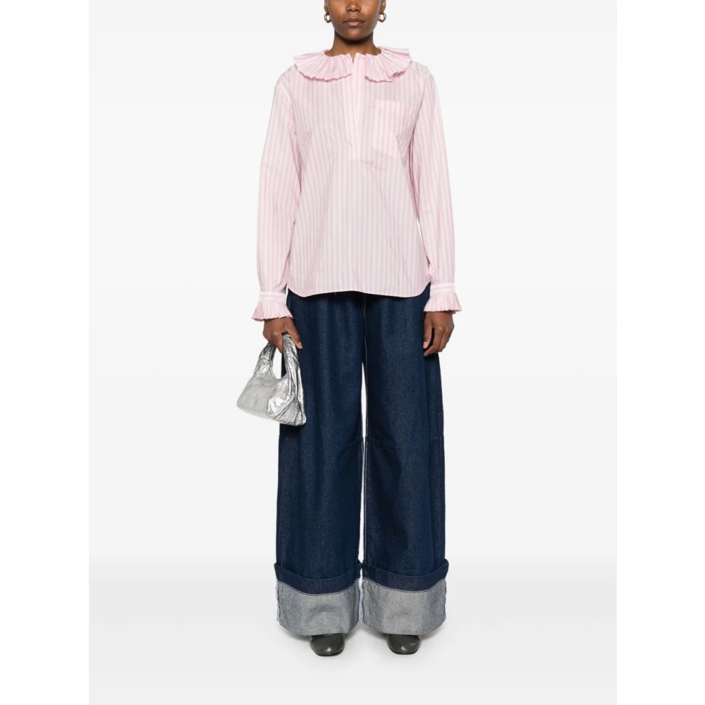 Philosophy di Lorenzo Serafini Roze Shirt voor Modieuze Vrouwen Pink Dames