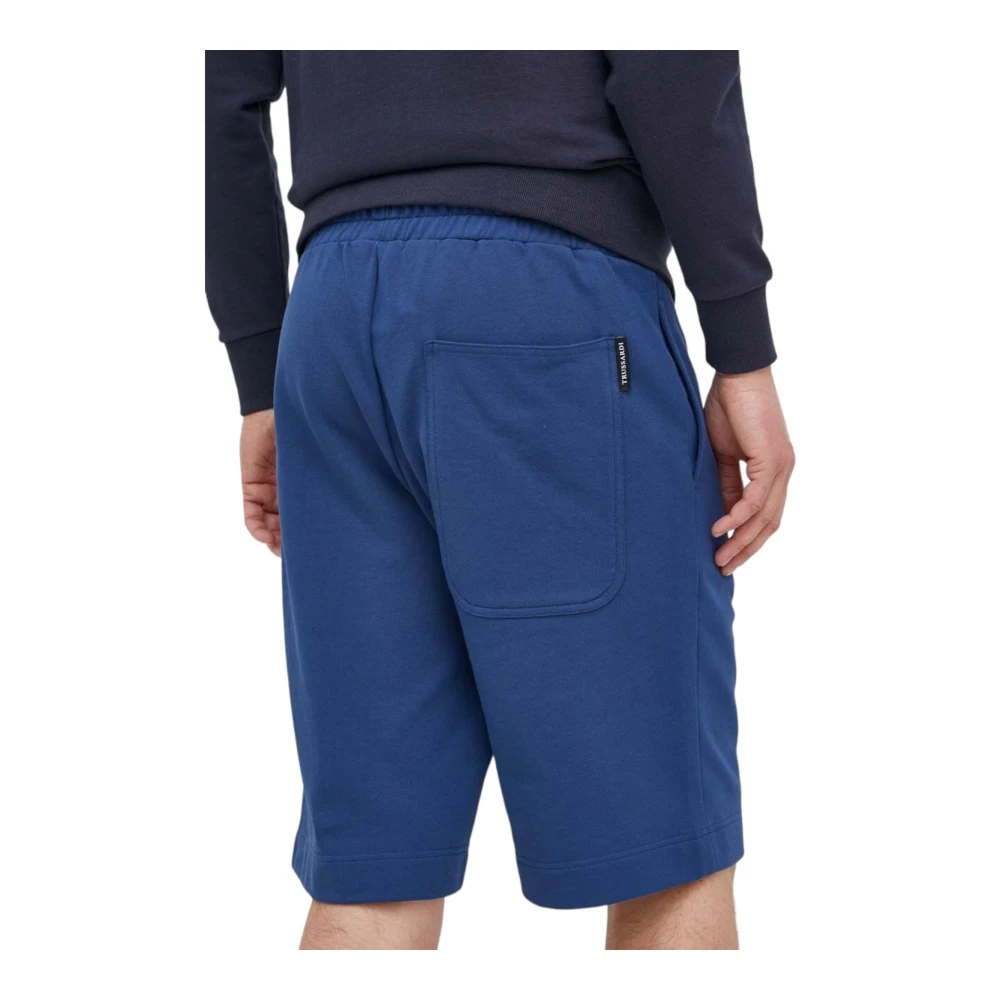 Trussardi Shorts Blue Heren