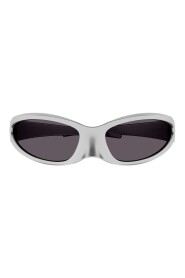 Silberne Skin Cat Sonnenbrille