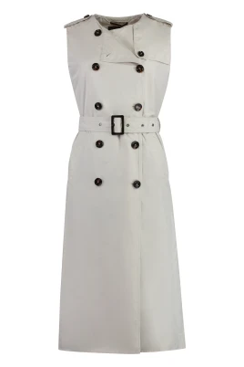 Stilren Techno Fabric Trench Coat