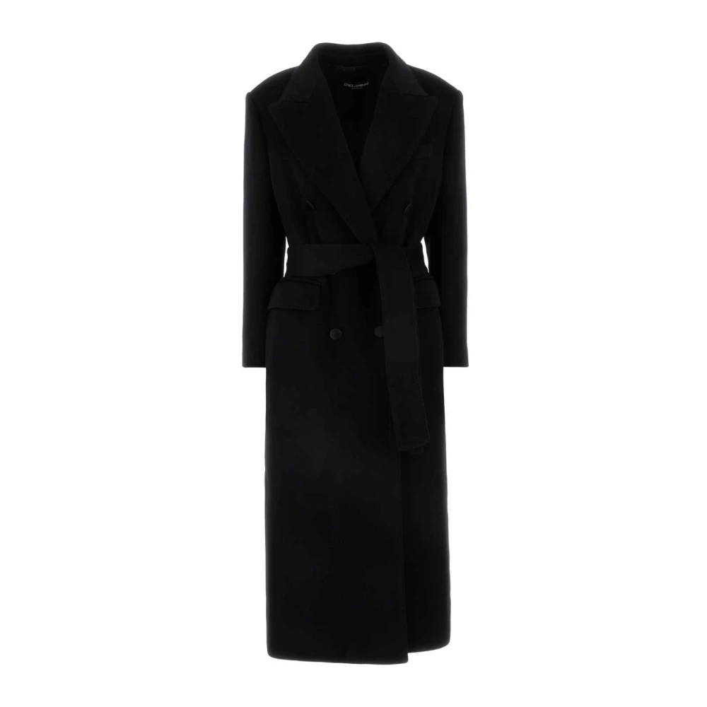 Dolce & Gabbana Stijlvolle Jassen voor Alle Seizoenen Black Dames