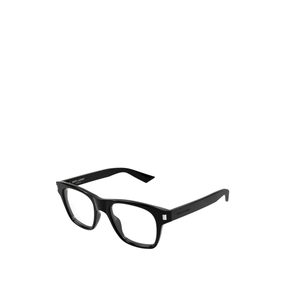 Saint Laurent Men's Black Glasses, 52 Mm, Optical Frame