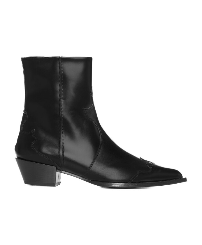 bottines-noires-en-cuir-pointues