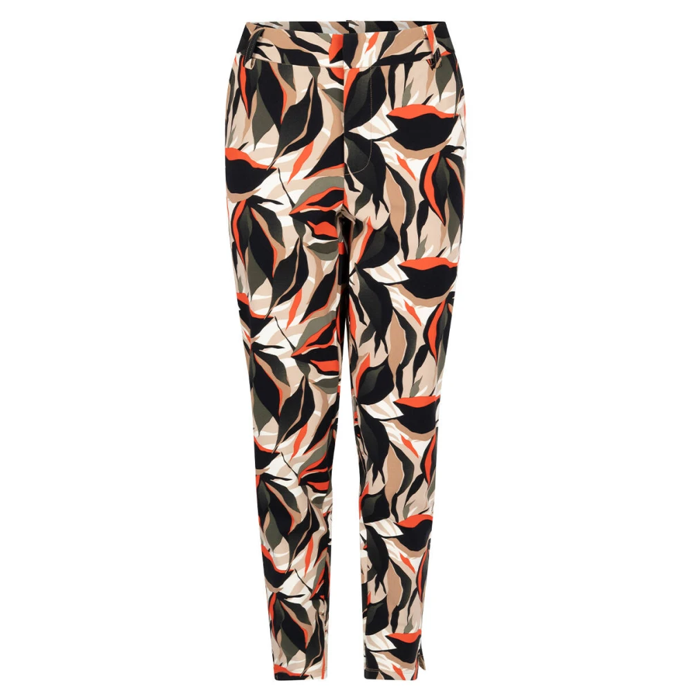 Zoso Stijlvolle Becky Broek Multicolor Dames