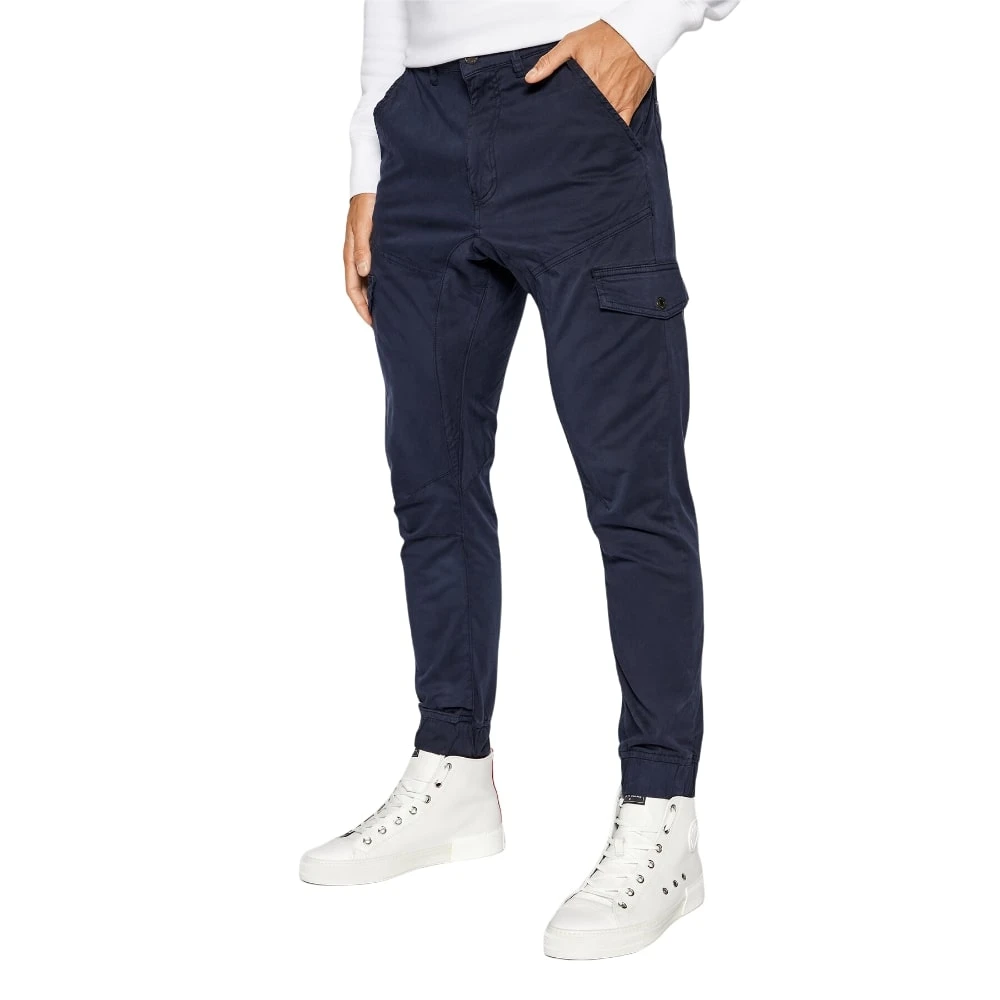 Guess Cargo Broek Blue Heren