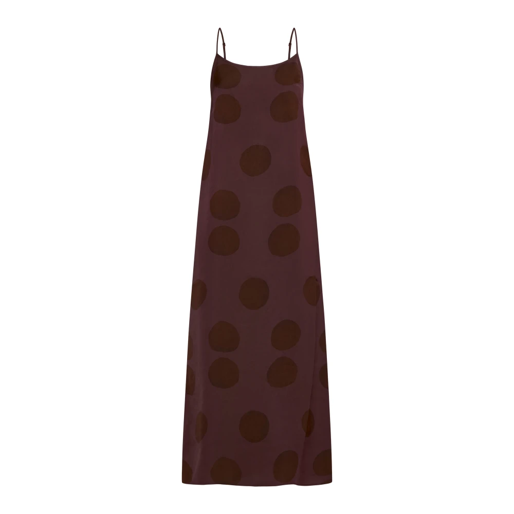 UMA Wang Elegante Jurken Collectie Brown Dames