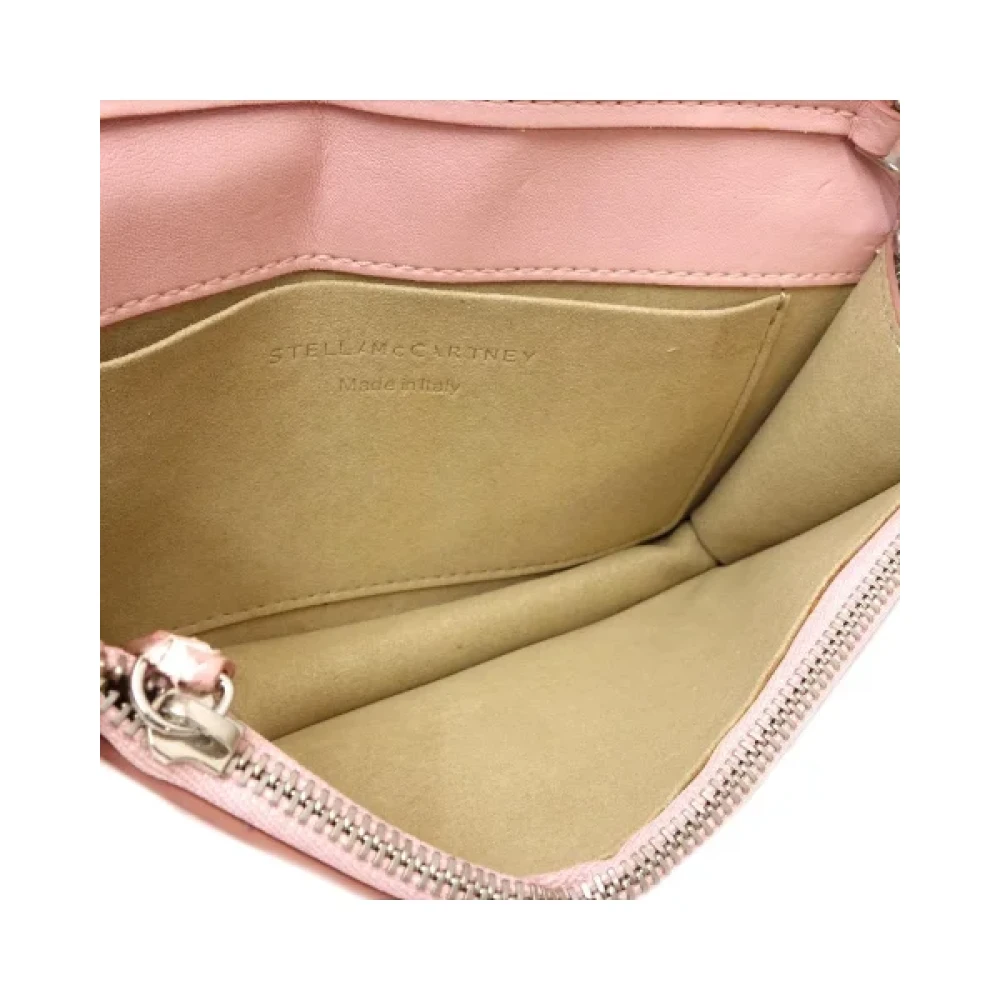 Stella McCartney Pre-owned Fabric wallets Pink Dames