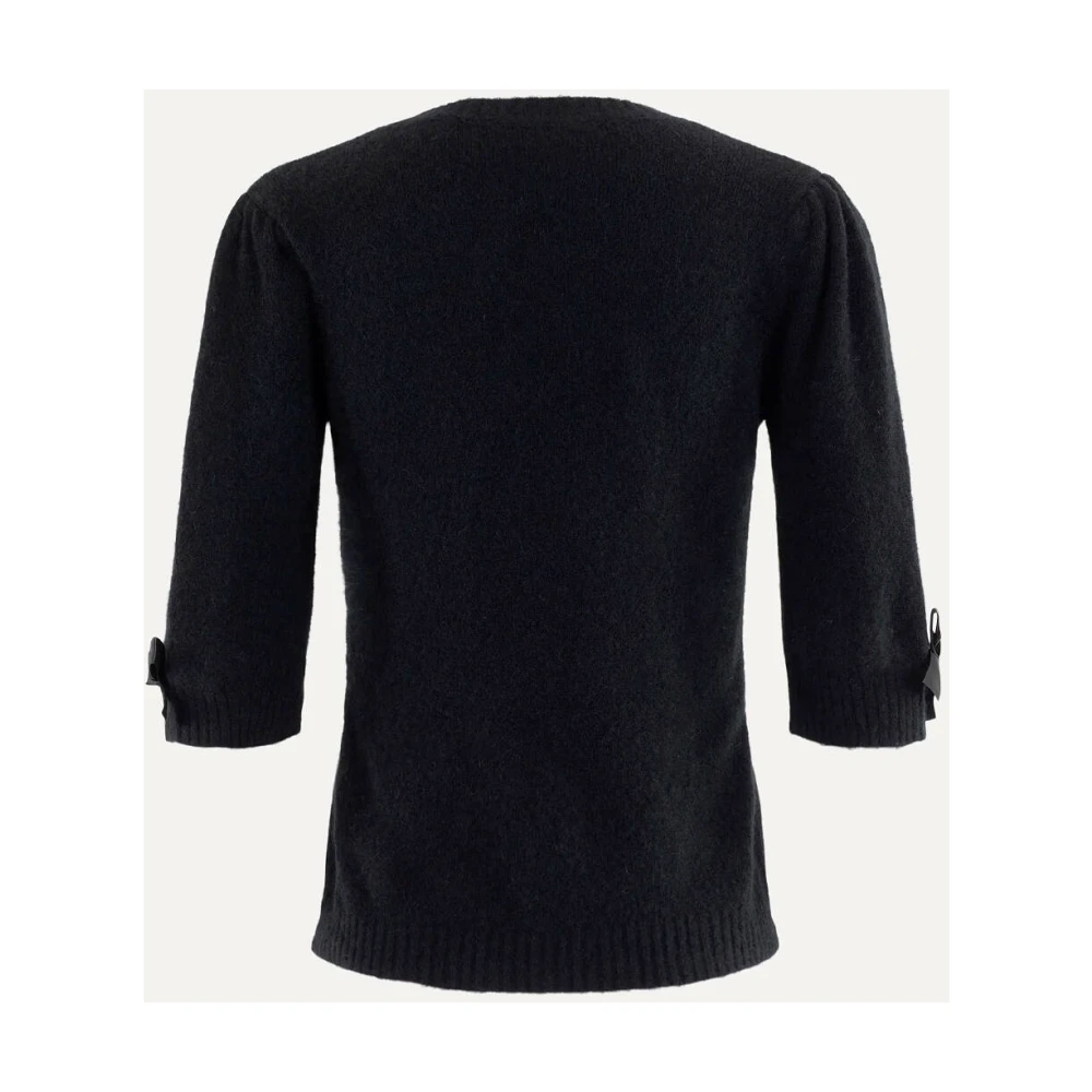 Anna Van Toor Stijlvolle Pullover Sweater Black Dames