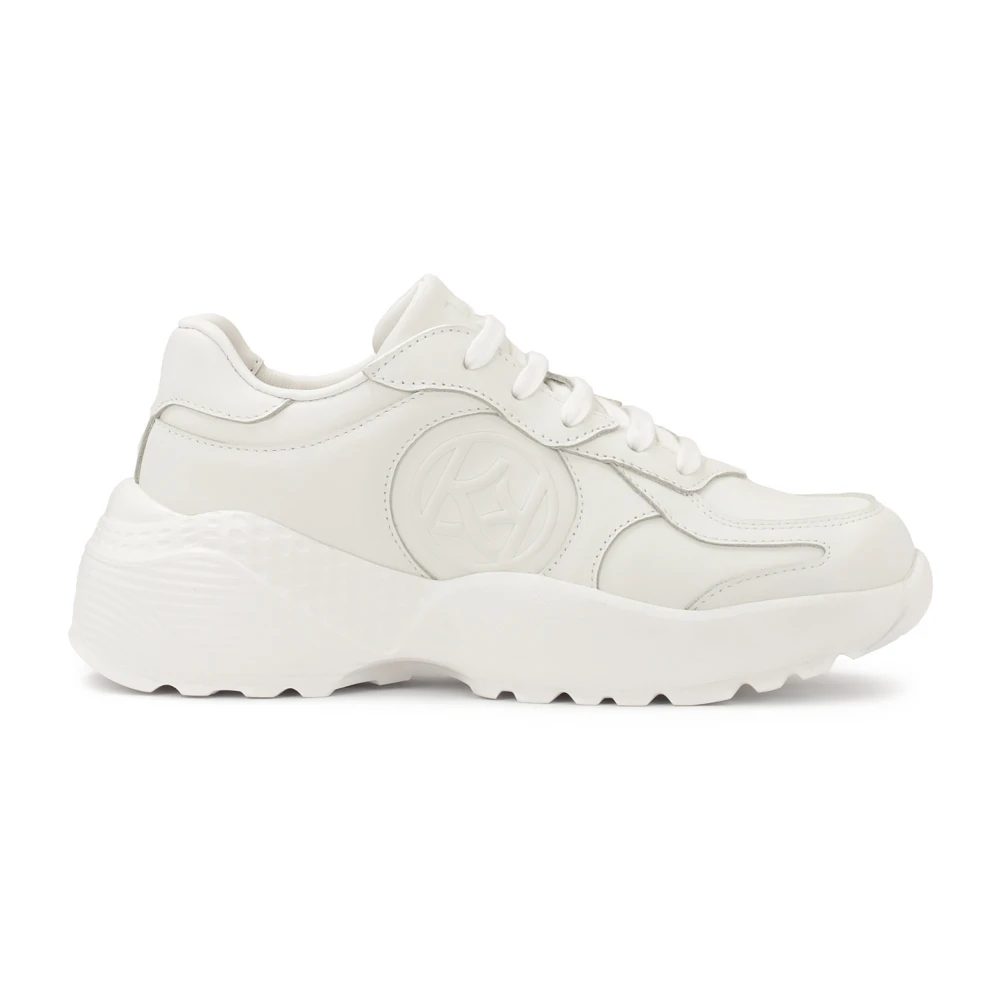 Kazar Leren sneakers in witte
