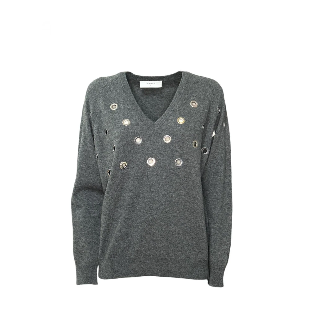 Beatrice .b Stijlvolle Sweatshirts en Hoodies Gray Dames