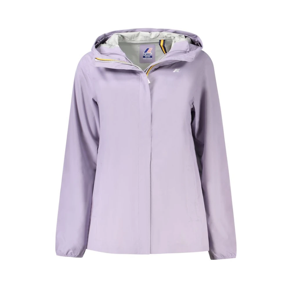 K-way Paarse Polyester Damesjas Purple Dames