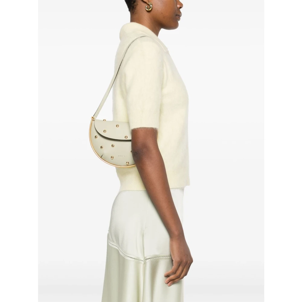 Wandler Witte Schoudertas Chic en veelzijdig Beige Dames