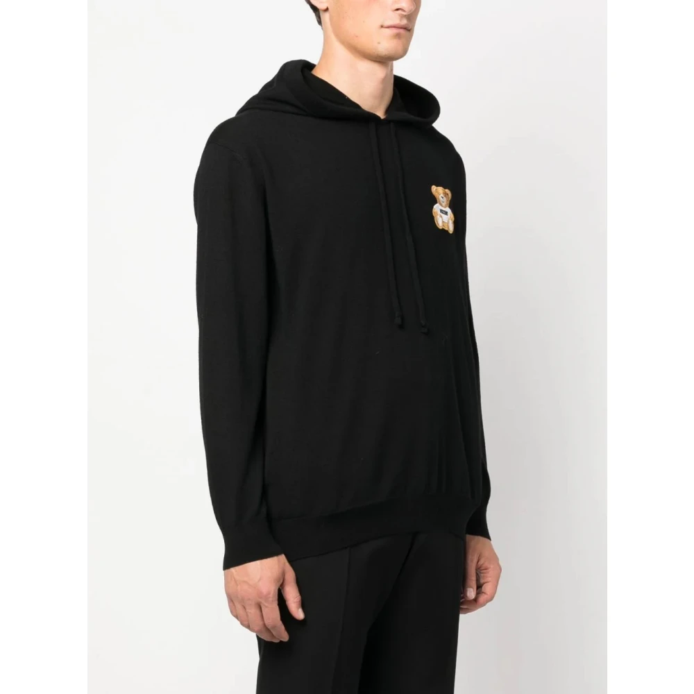 Moschino Zwarte Truien voor Vrouwen Black Heren