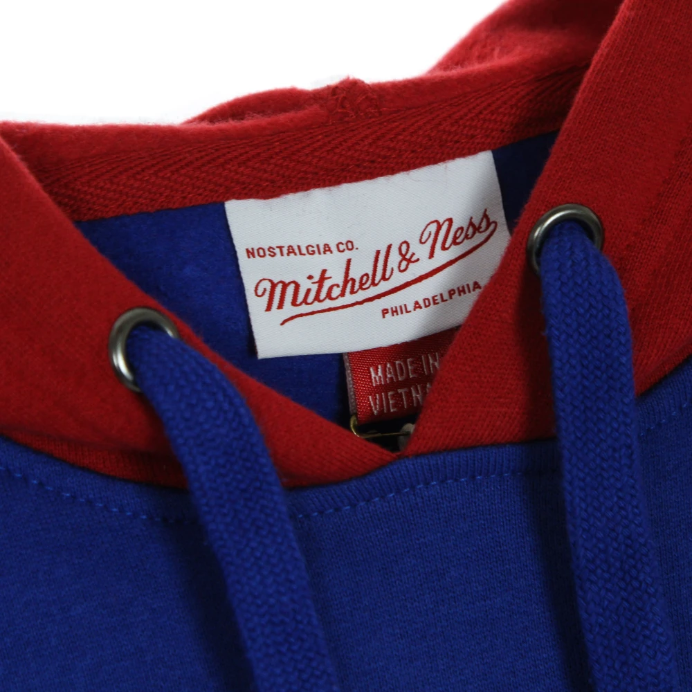 Mitchell & Ness NFL Korte Mouw Hoodie Koningsblauw Blue Heren
