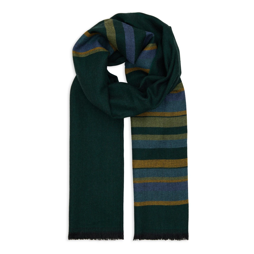 Gallo Unisex sjaal in effen groen Multicolor Unisex