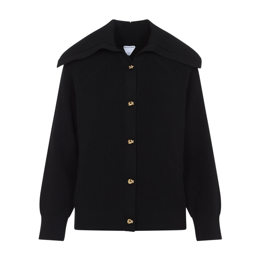 Bottega Veneta Zwarte Trui Dameskleding Black Dames
