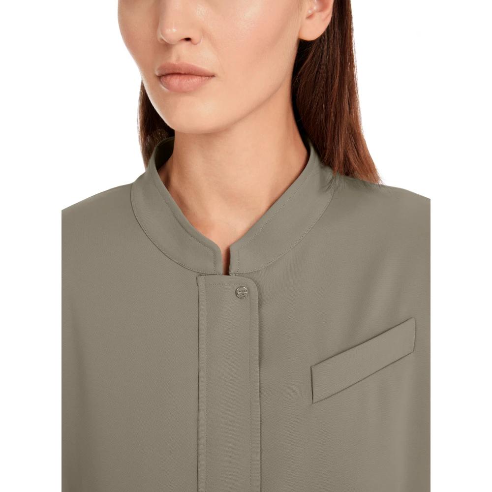 Marc Cain Flowing Blouson Jack Green Dames