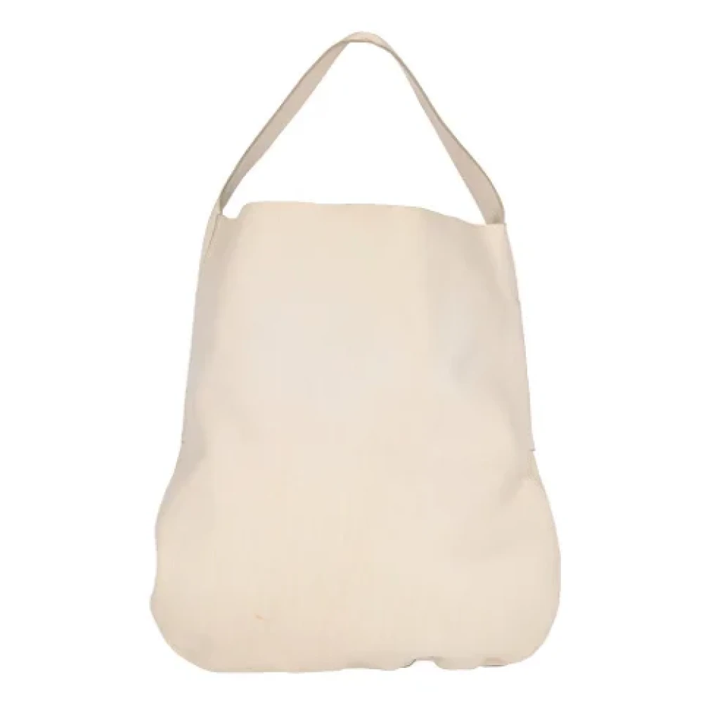 Marni Pre-owned Leather totes Beige Dames