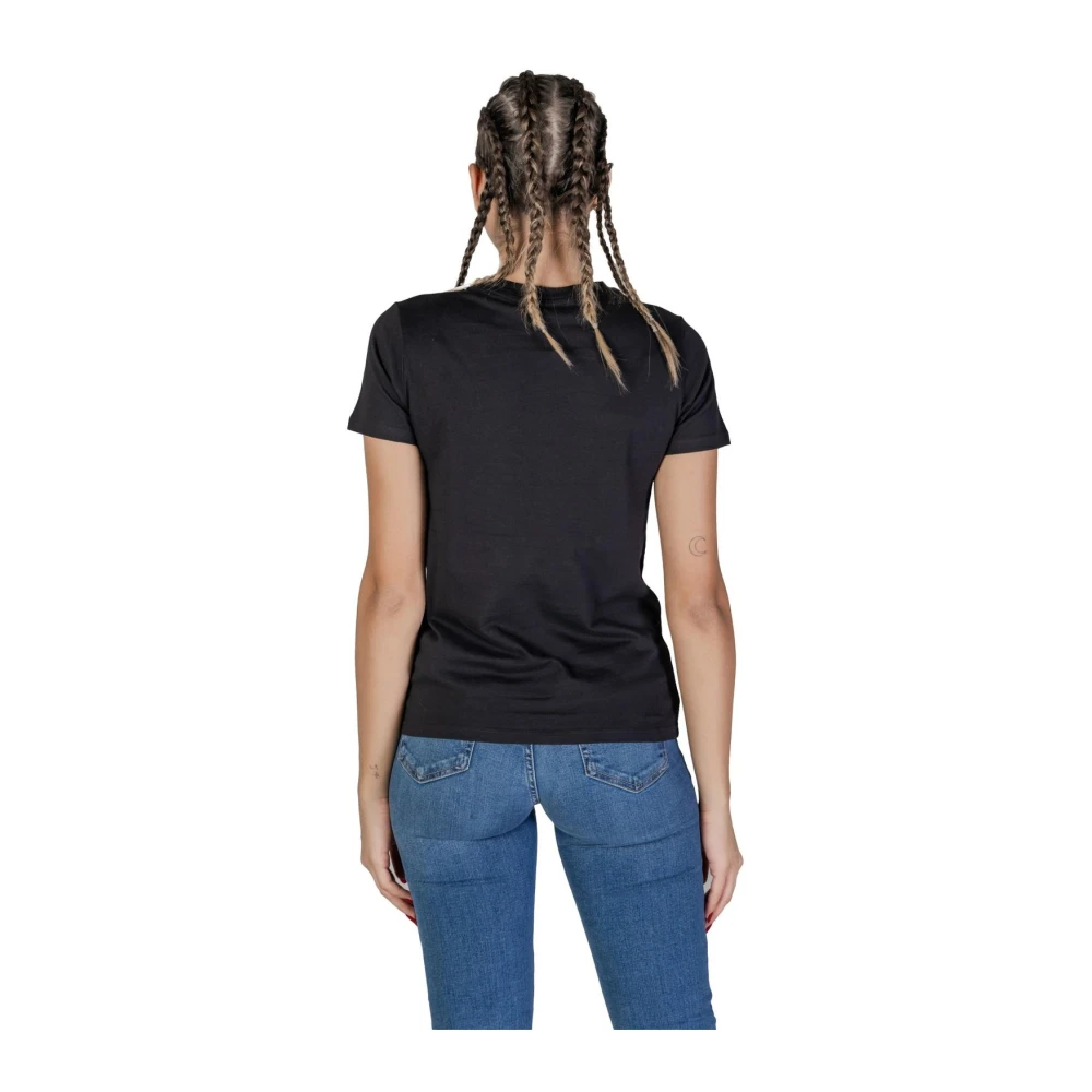 Guess Zwarte Embellished Tee Black Dames