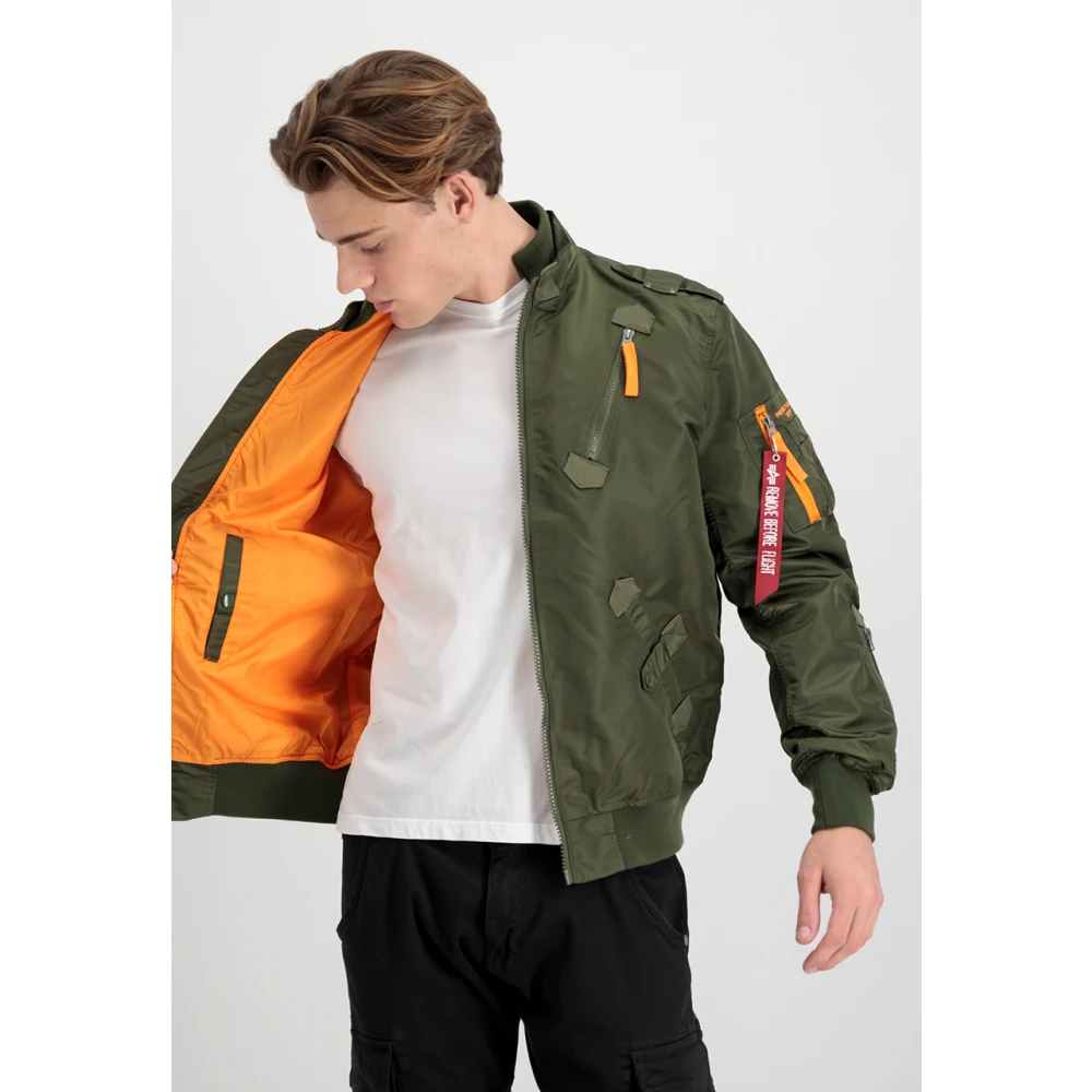alpha industries Falcon II Donkergroene Vluchtjas Green Heren
