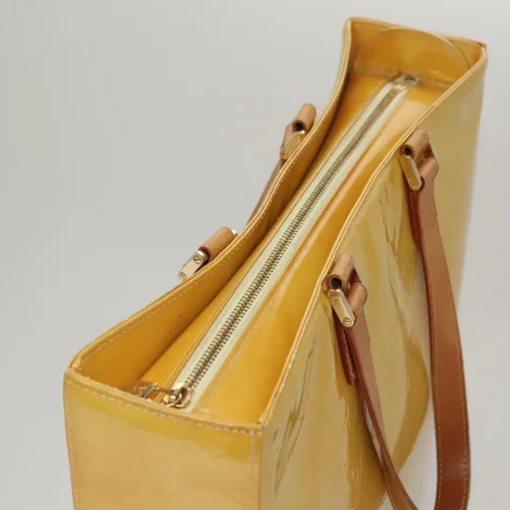 Louis Vuitton Vintage Pre-owned Leather totes Yellow Dames