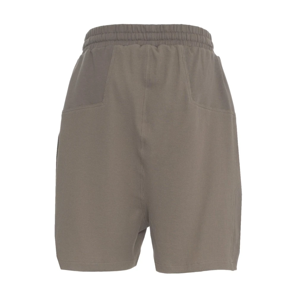 Thom Krom Wijde Jersey Shorts Grijs Ss25 Gray Heren