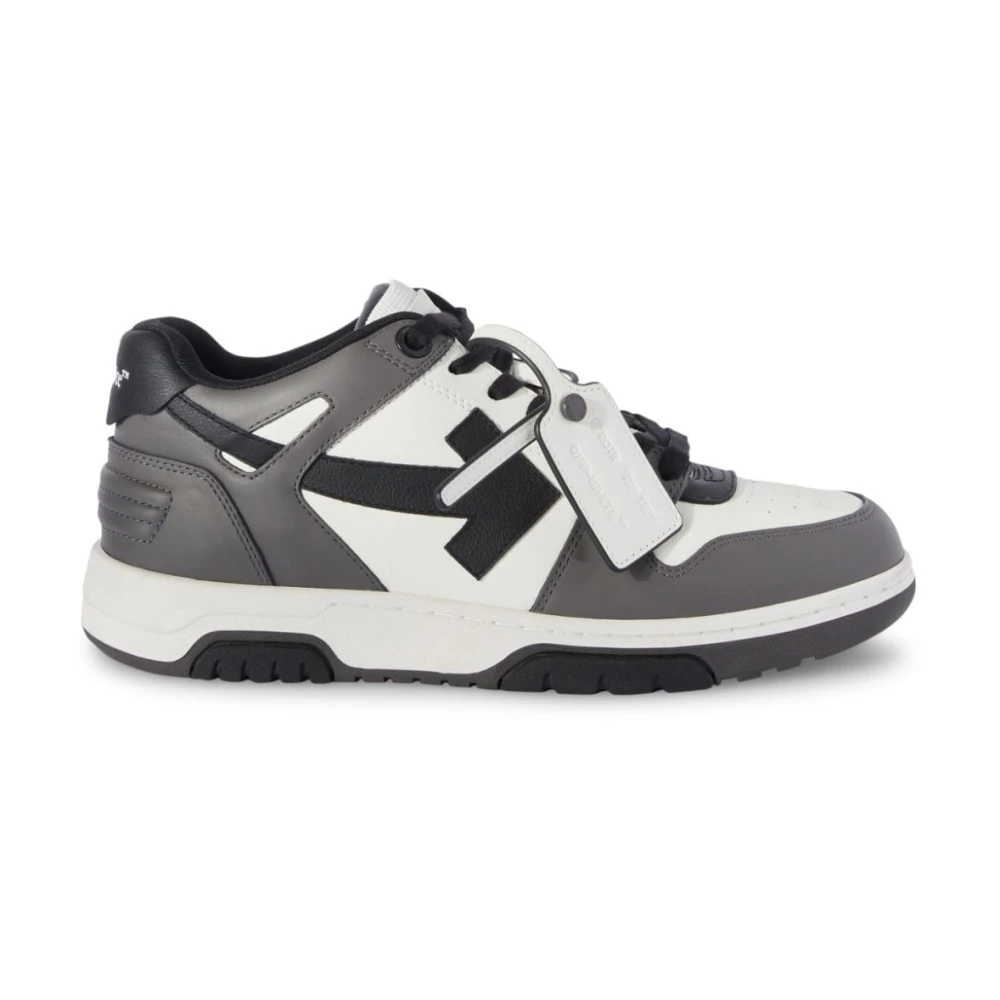 Off White Grå Out Off Office Sneakers Multicolor, Herr