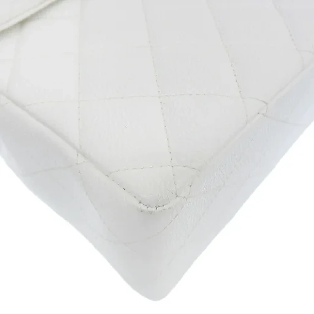 Chanel Vintage Pre-owned Fabric shoulder-bags White Dames