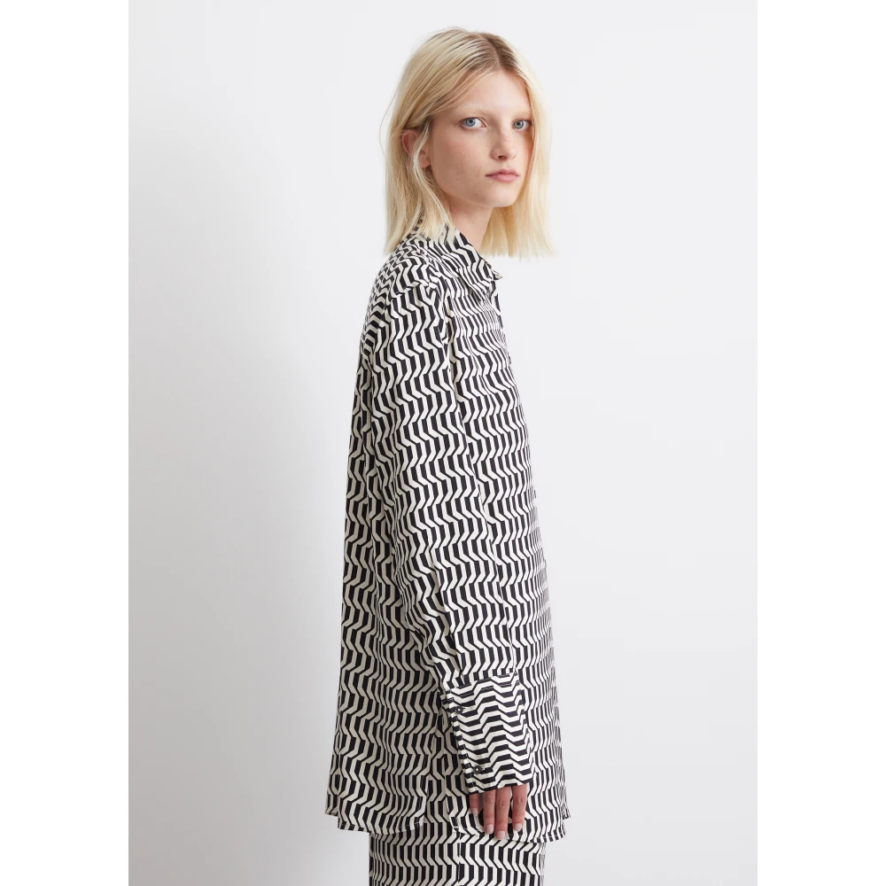 Marc O'Polo NorHeren lange blouse Multicolor Dames