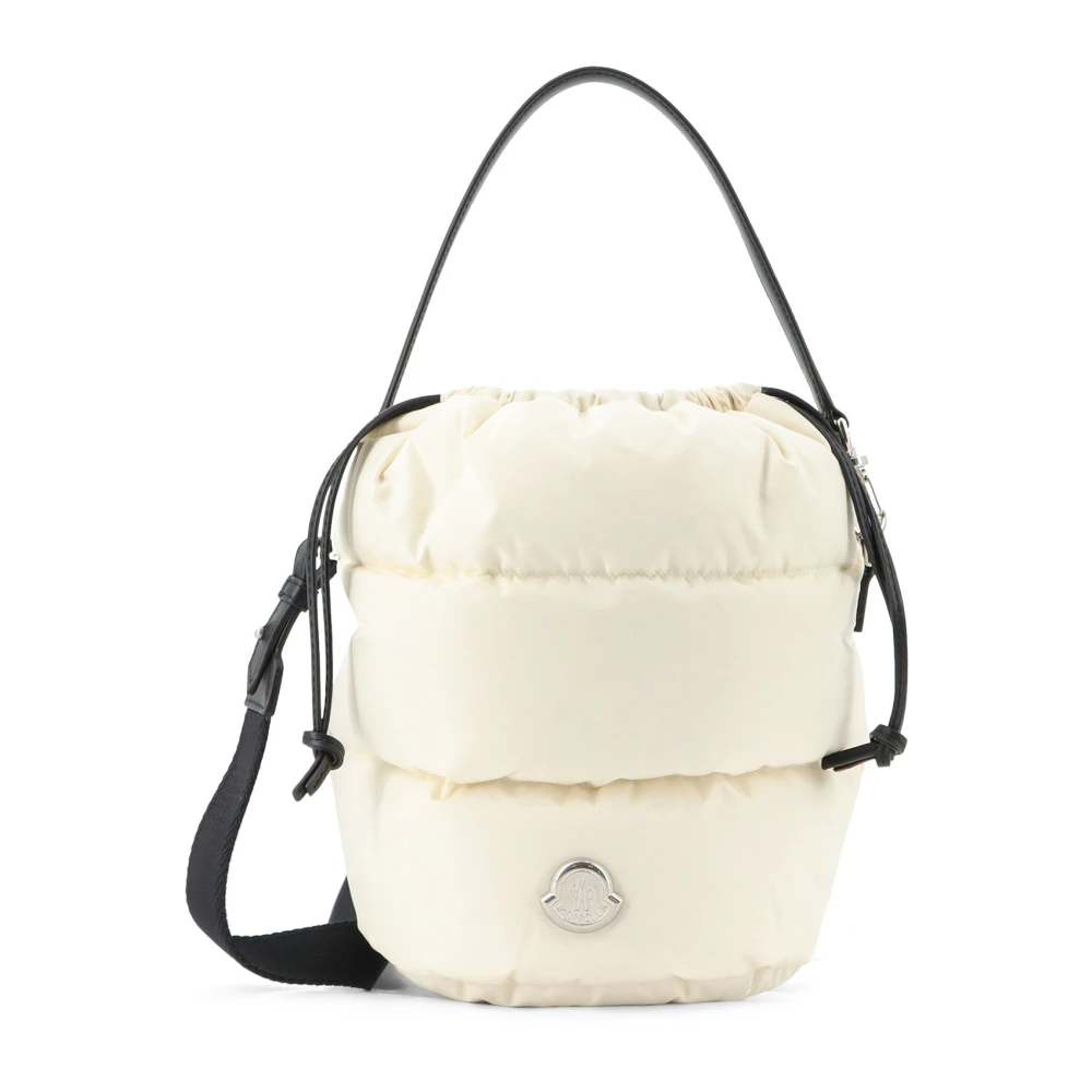 Moncler White Bucket Bag - Female - Bucket Bags - One Size - Bags