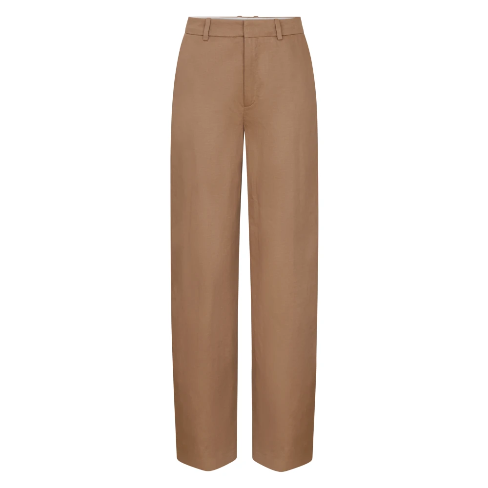 Drykorn Women's Brown Wide Trousers, W26 L34, Wide Trousers