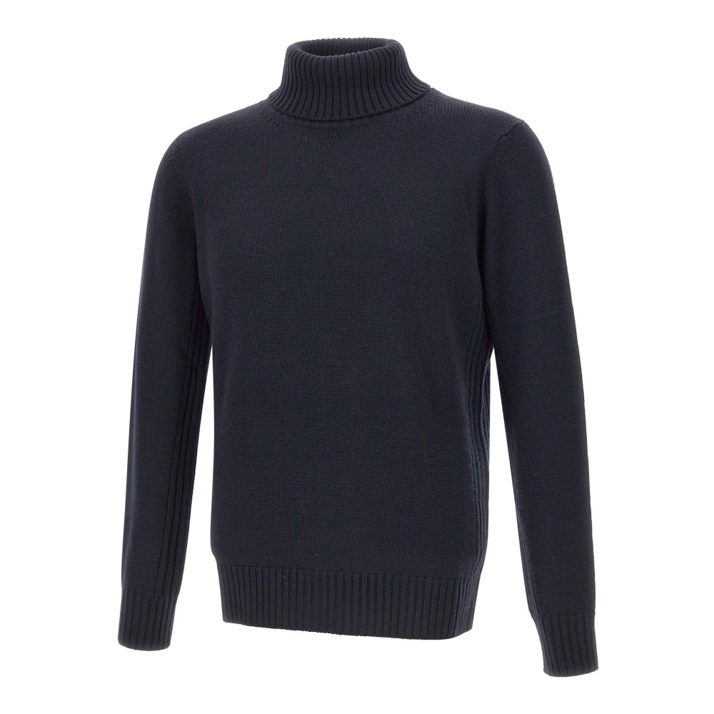 Kangra Men's Blue Turtleneck Sweater