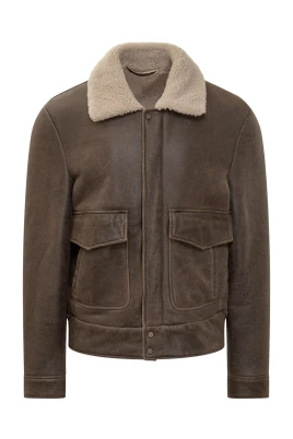 Shearling Collar Jacket