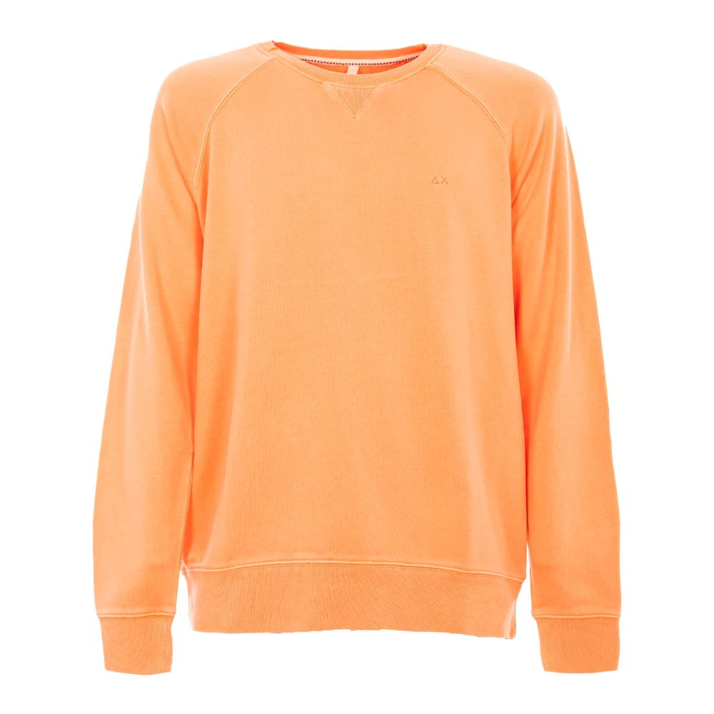Sun68 Ronde hals Sweatshirt 100% Katoen Red Heren