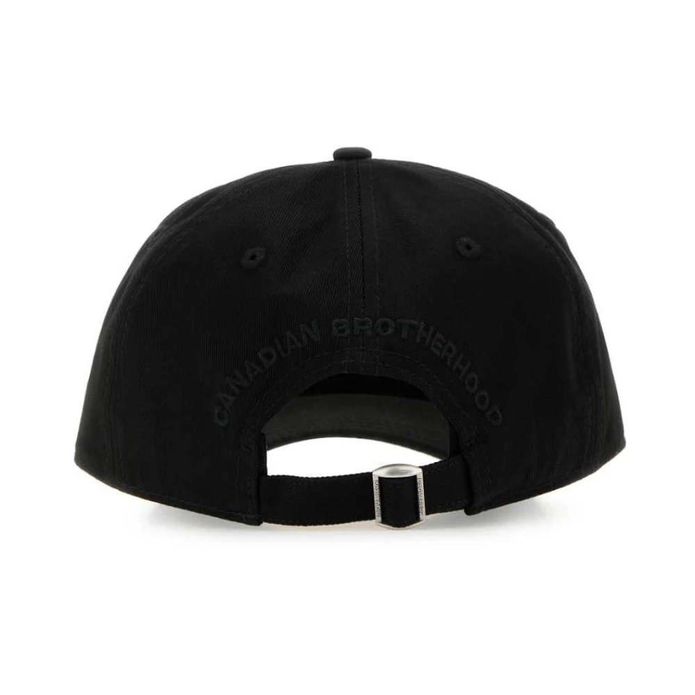 Dsquared2 Zwarte Baseballpet Black Heren