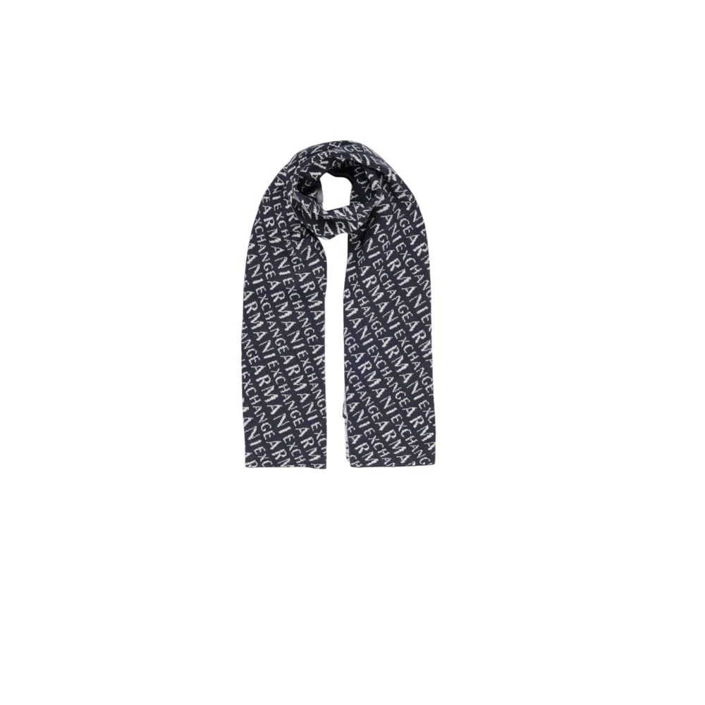 Armani Exchange Polyamide Sjaal Blue Heren