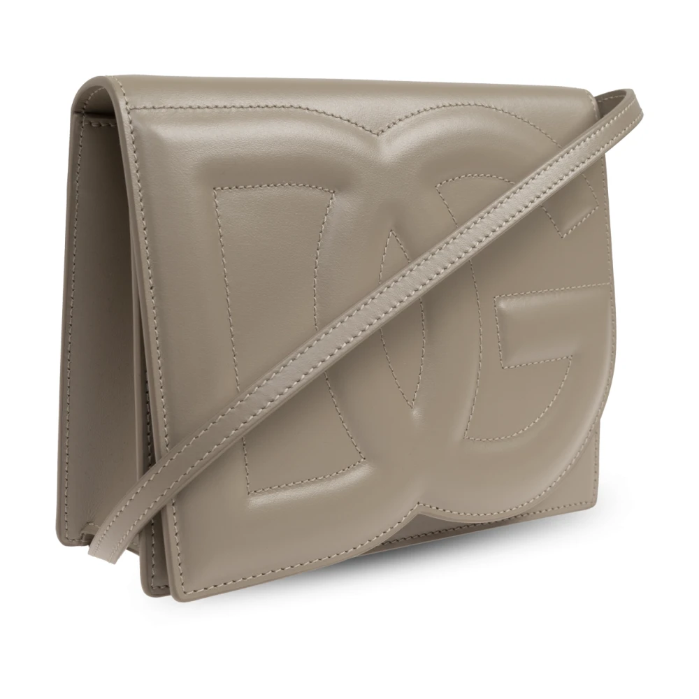 Dolce & Gabbana Tas DG-logo Gray Dames
