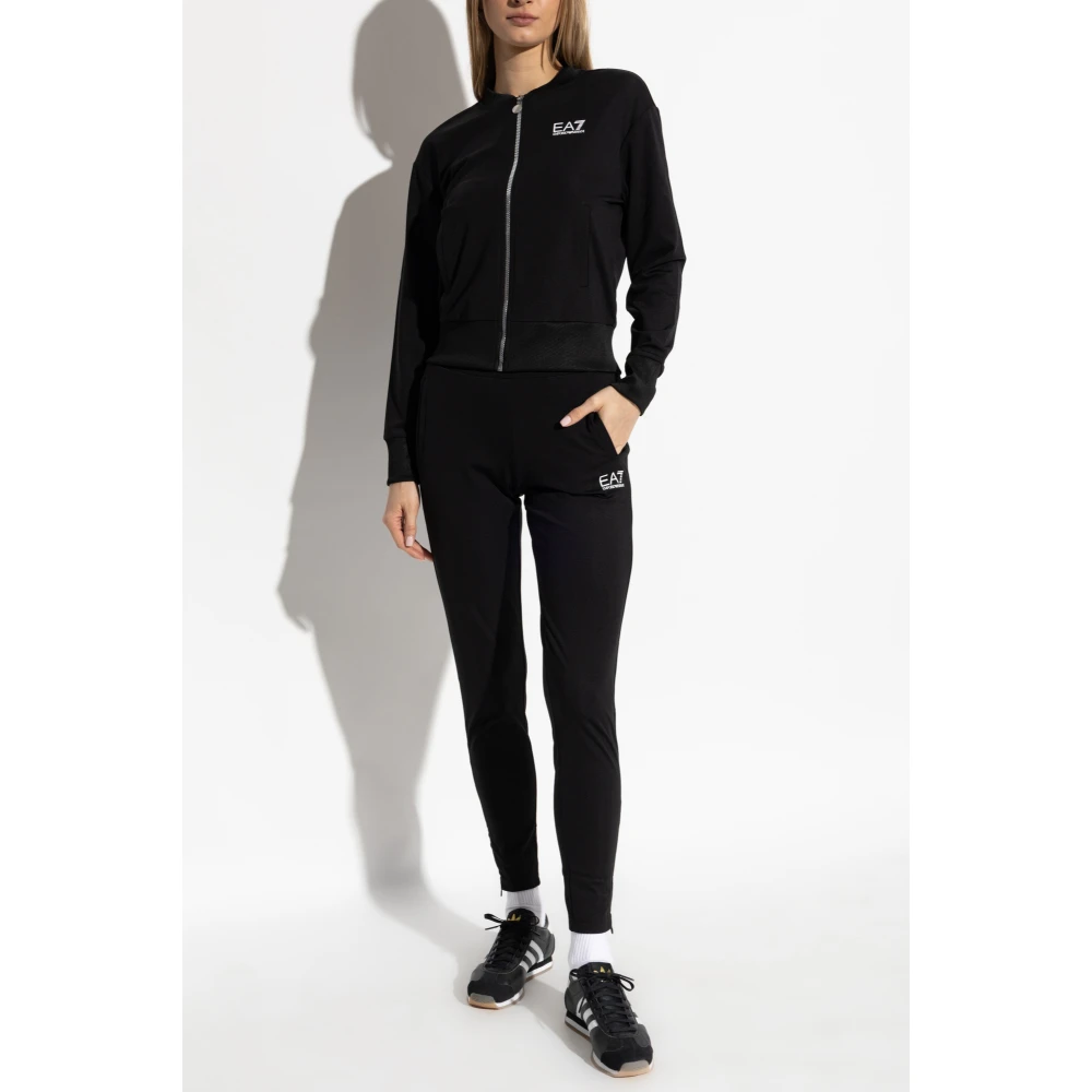 Emporio Armani EA7 Set: broek en trui Black Dames