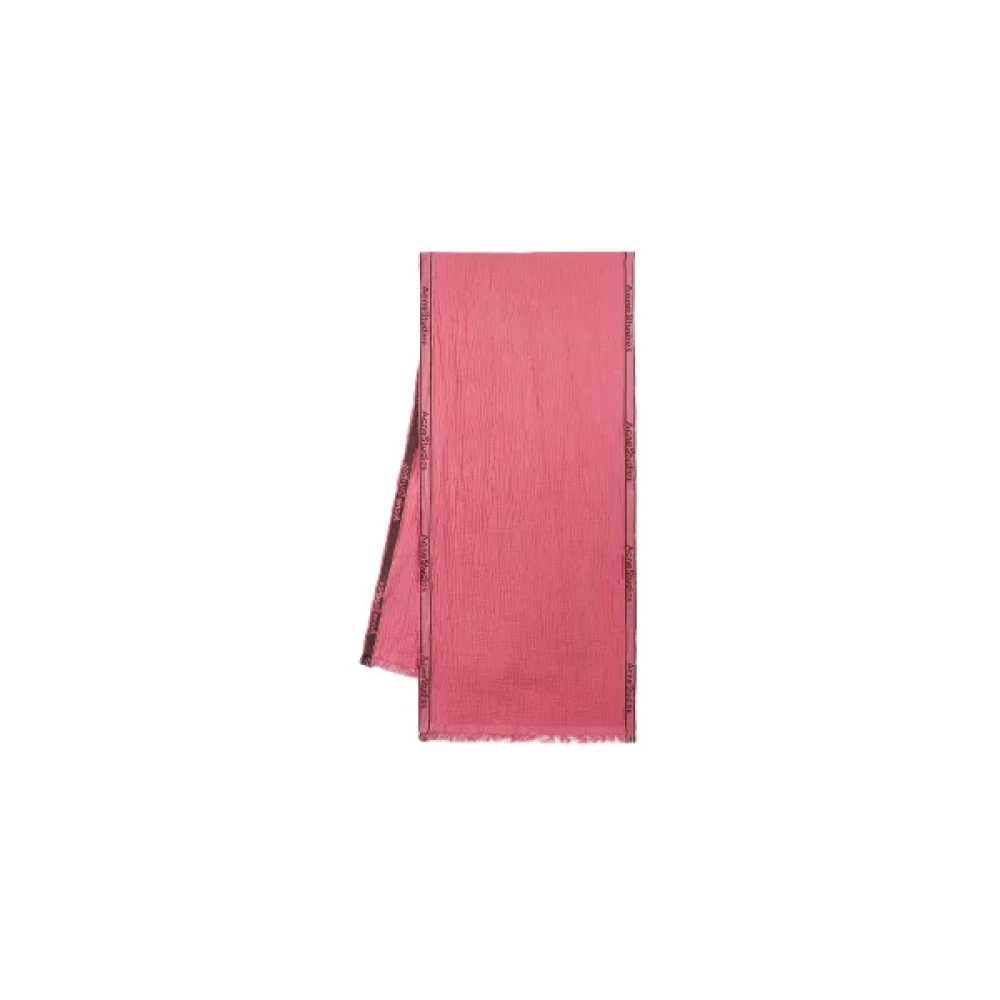 Acne Studios Wool scarves Pink Dames