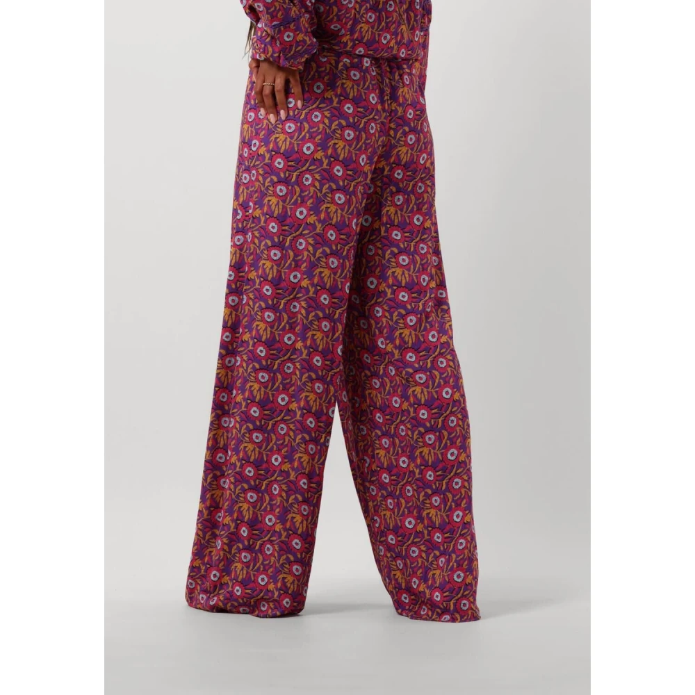 Harper & Yve Paarse Alexis-pa Damesbroek Multicolor Dames