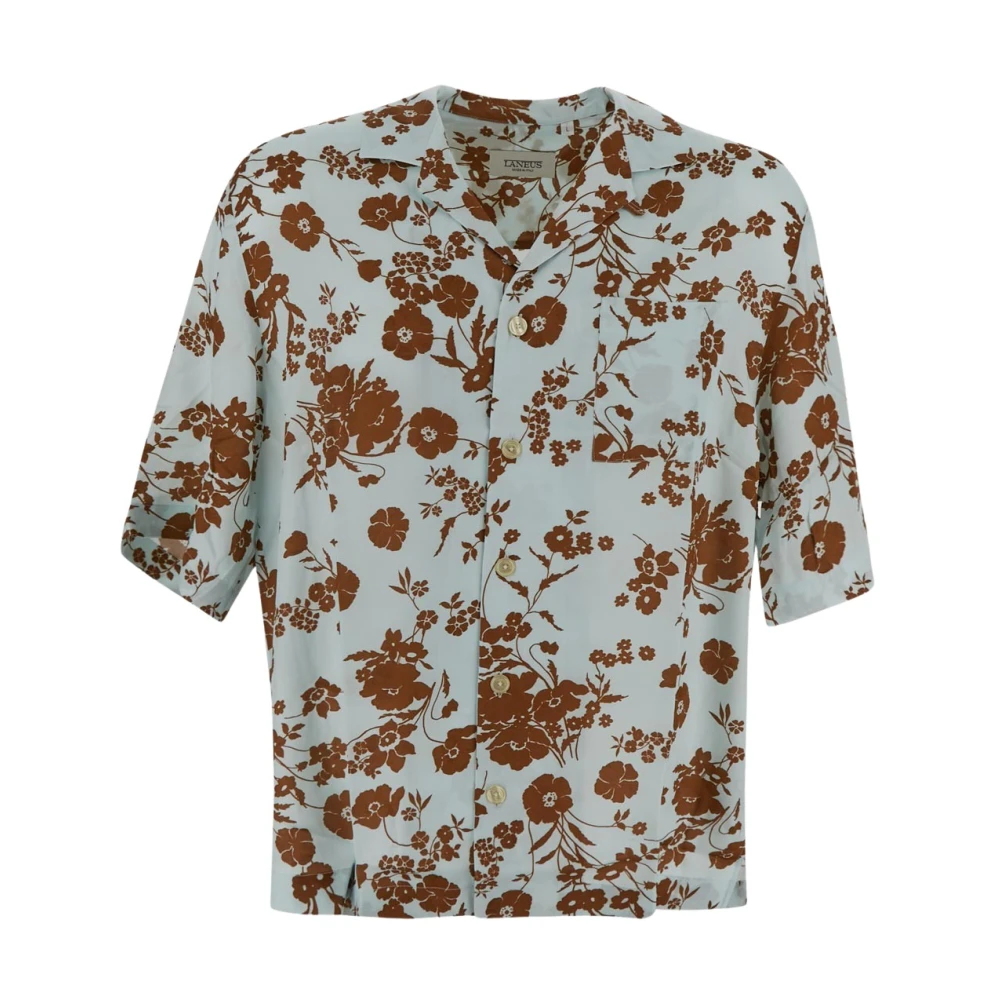Shirts > Short Sleeve Shirts - - Laneus - Modalova