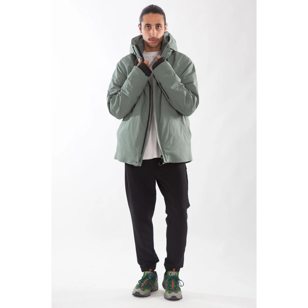 Krakatau Waterdichte korte jas in Jade Green Heren