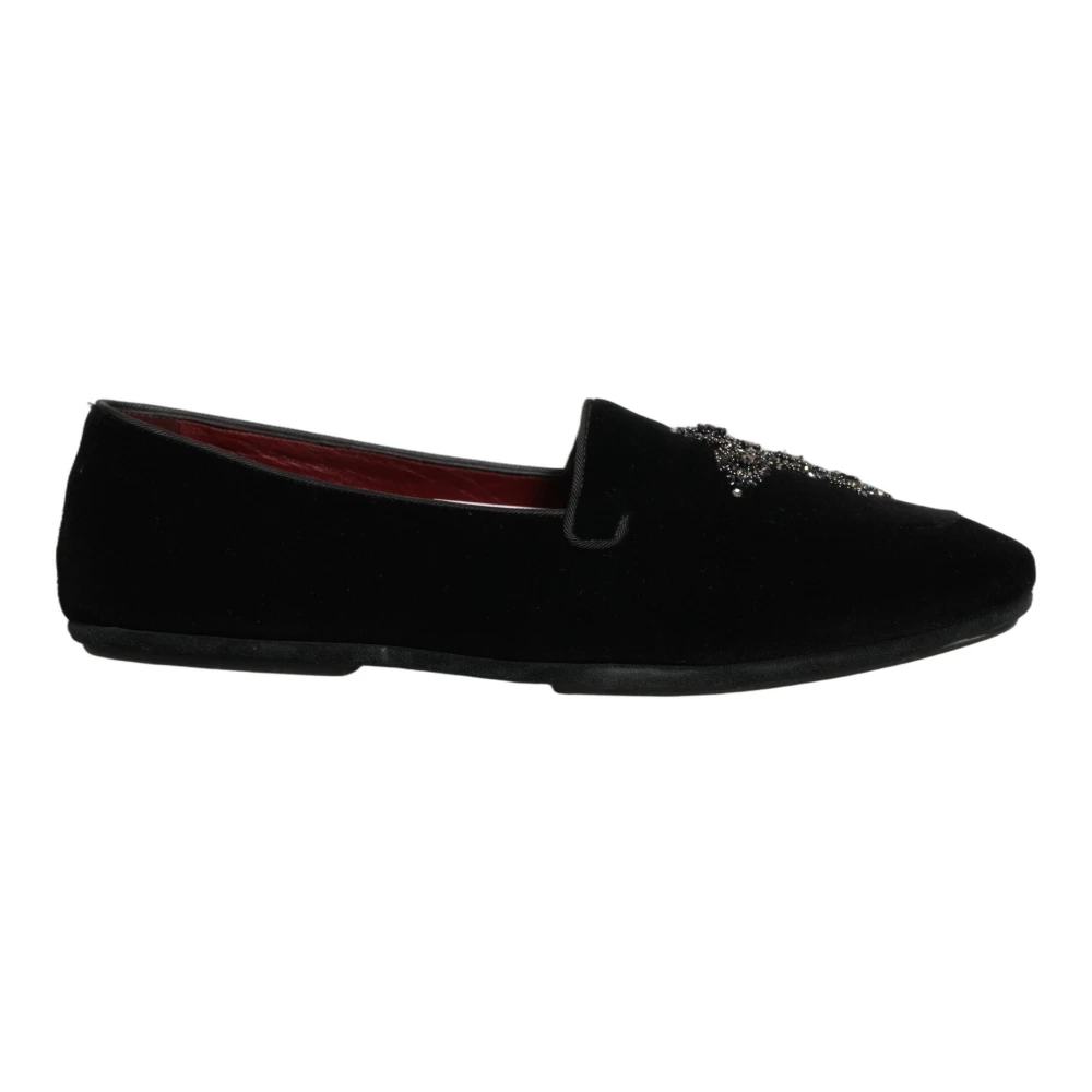 Dolce & Gabbana Men's Black Loafers Dress Shoes - Loafers - 11 Uk - Shoes