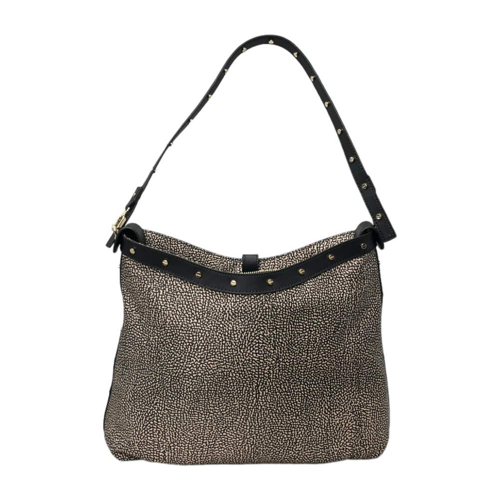 Borbonese Hobo Schoudertas Medium Multicolor Dames