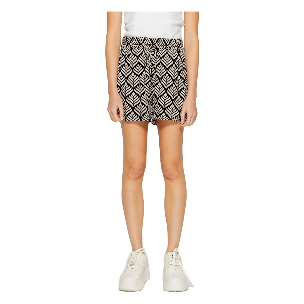 Jacqueline de Yong Ecovero Dames Life Shorts Lente Zomer Black Dames