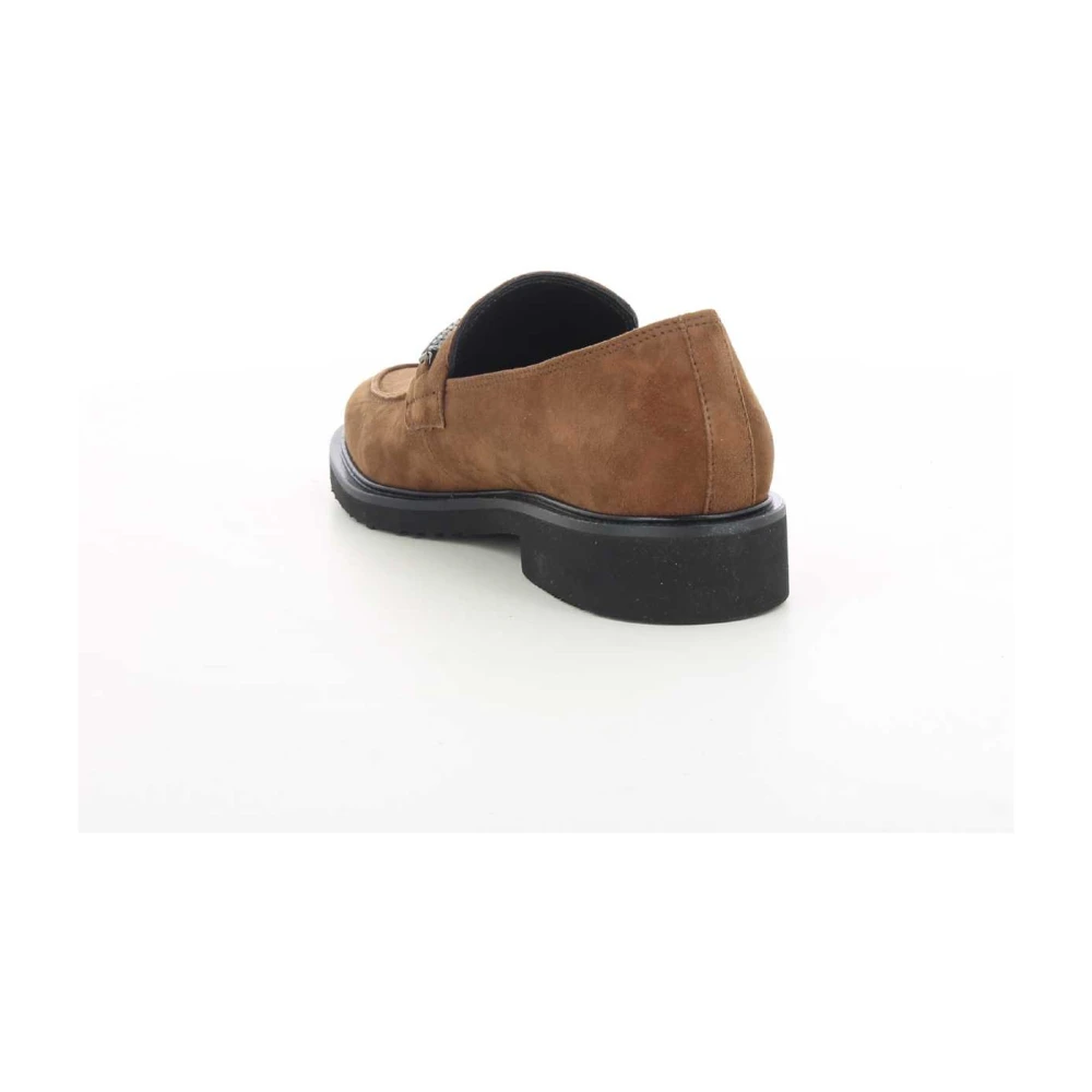 Gabor Cognac Loafers voor Dames Brown Dames