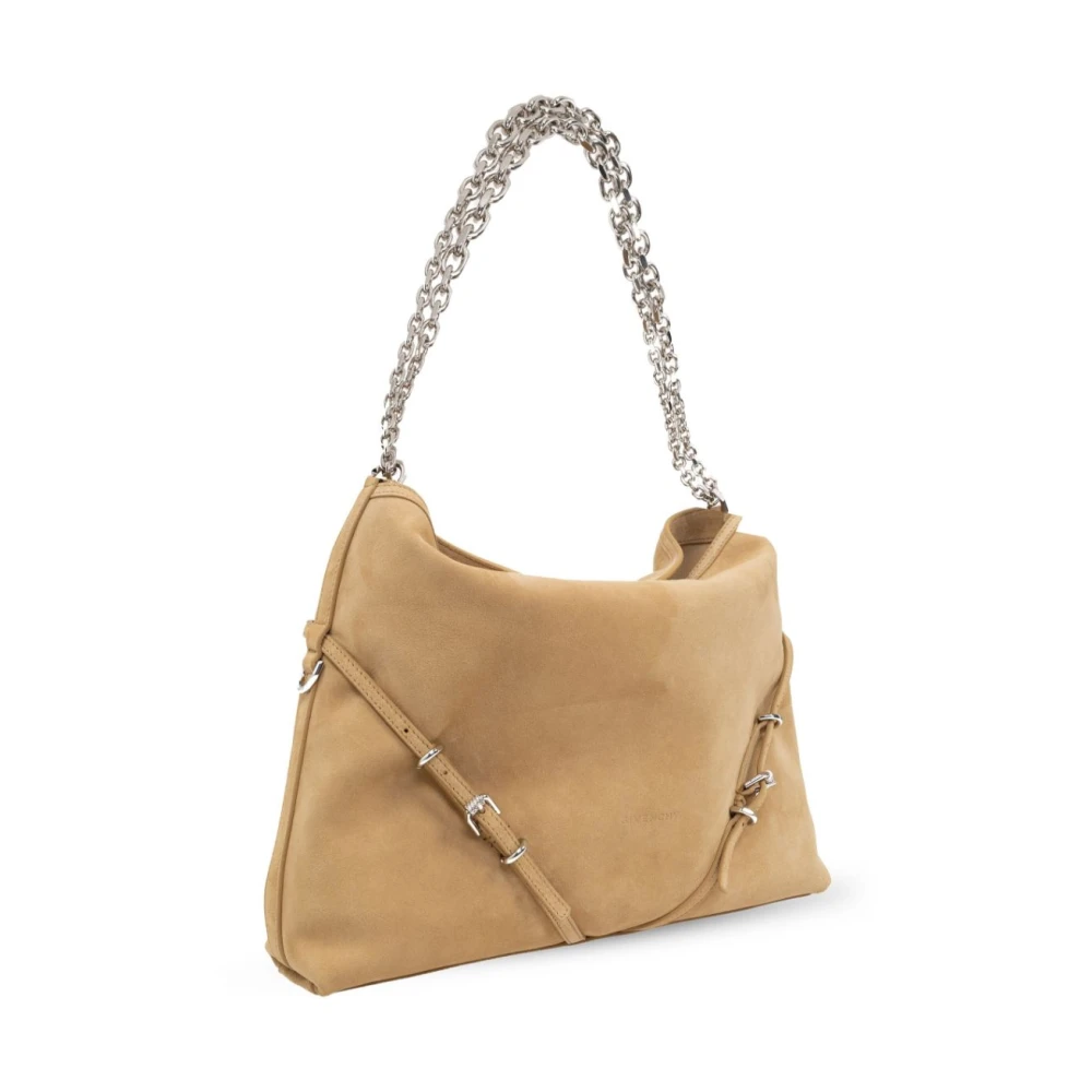 Givenchy Voyou Medium Chain Bag Brown Dames