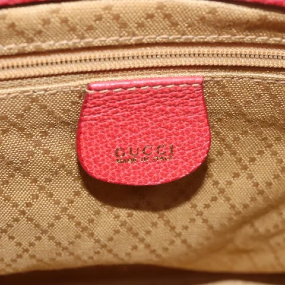 Gucci Vintage Pre-owned Suede gucci-bags Red Dames