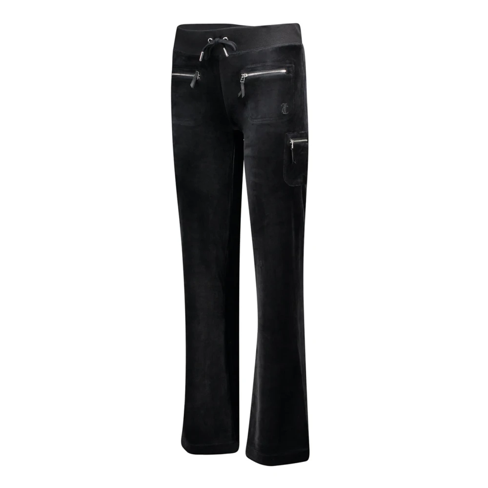Juicy Couture Layla Moto Zwarte Broek Black Dames