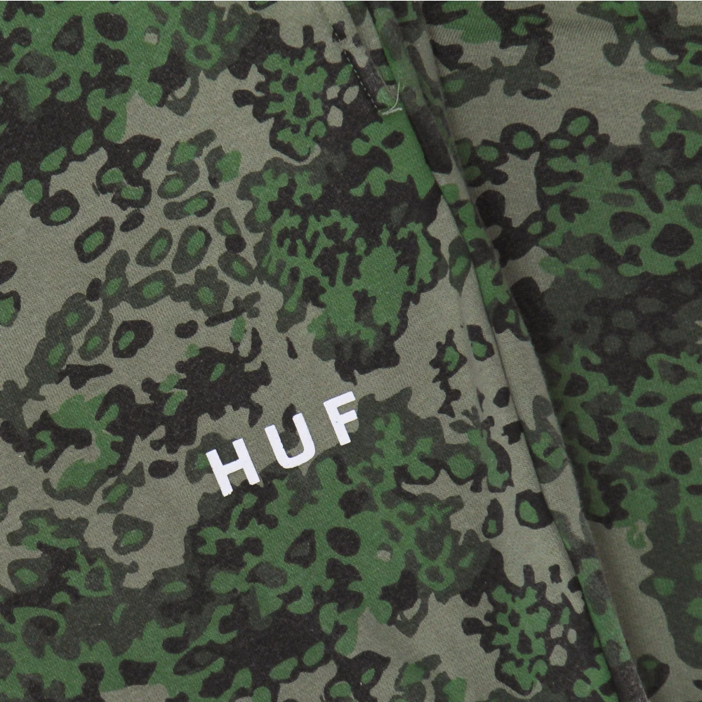 HUF Camo Fleece Broek Dames Tracksuit Green Dames